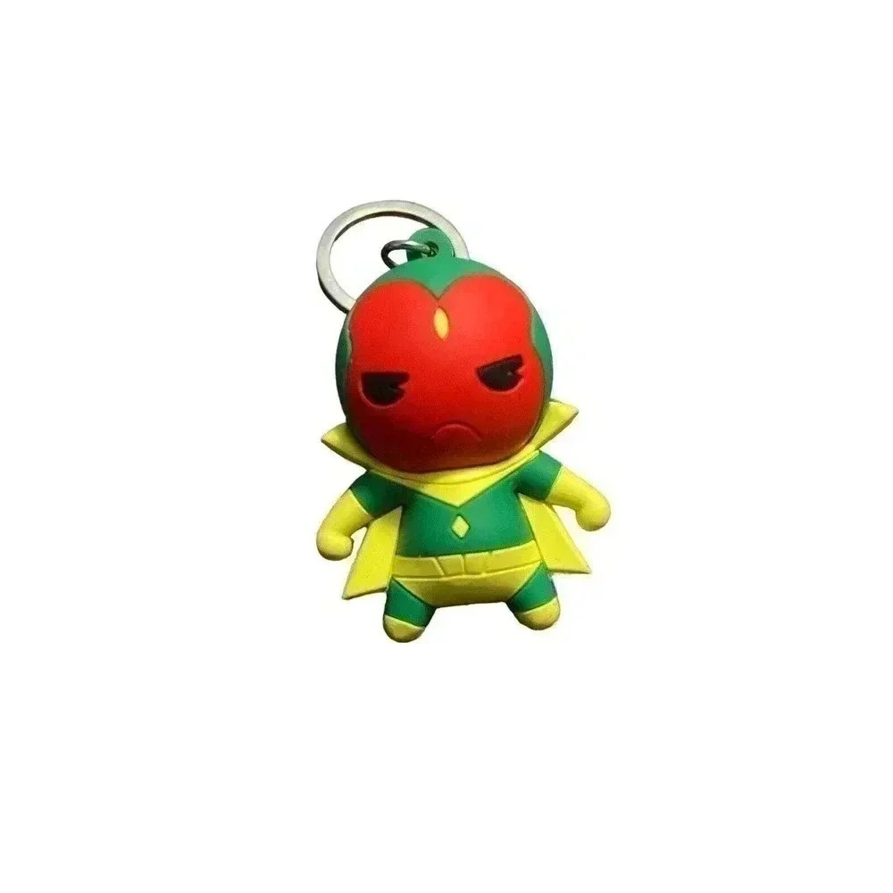 Marvel Superhero Figural KeyChain 3-D Collectors Keyring Vision